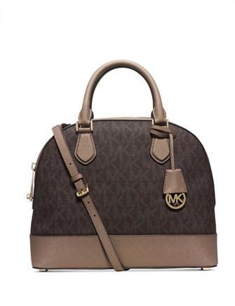 Michael Michael Kors Smythe Large Signature Dome Satchel